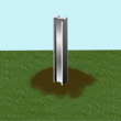 post in hole