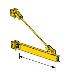 tie rod jib crane clear span