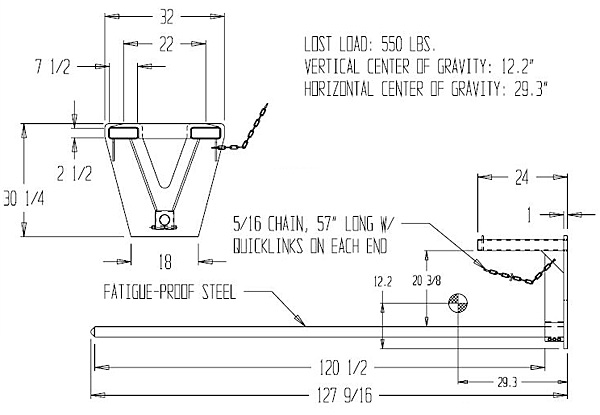 diagram showing dimensions