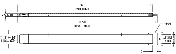 diagram showing dimensions