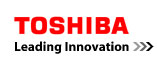 Toshiba leading innovation logo