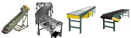 Incline conveyor, flexible roller conveyor, power roller conveyor, and belt conveyor