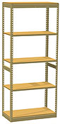 shelf unit for parts mezzanine
