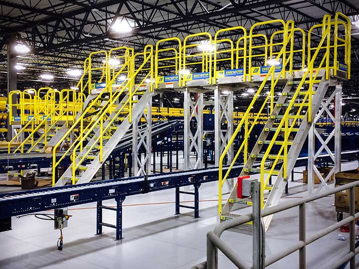 Prefabricated Steel Commercial Stairs - ErectaStep