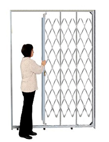Using the storefront security gate