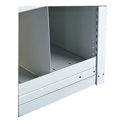 steel box shelf