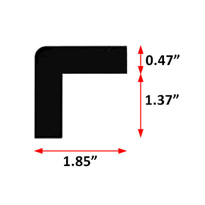 cross section drawing of IW60-6770-3 with dimensions