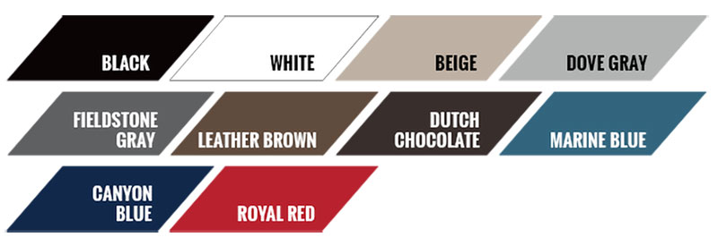 Aleco door colors