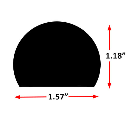 cross section drawing of IW60-6722-4 with dimensions