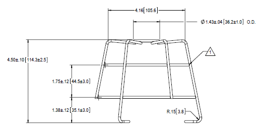 Replacement Guard Dimensions