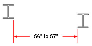 Structural Beam to Beam Distance