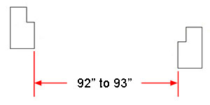 Roll Formed Beam to Beam Distance