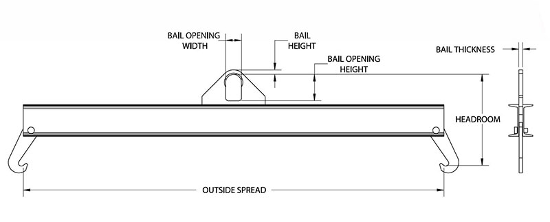 chlorine gas cylinder lifting beam drawing