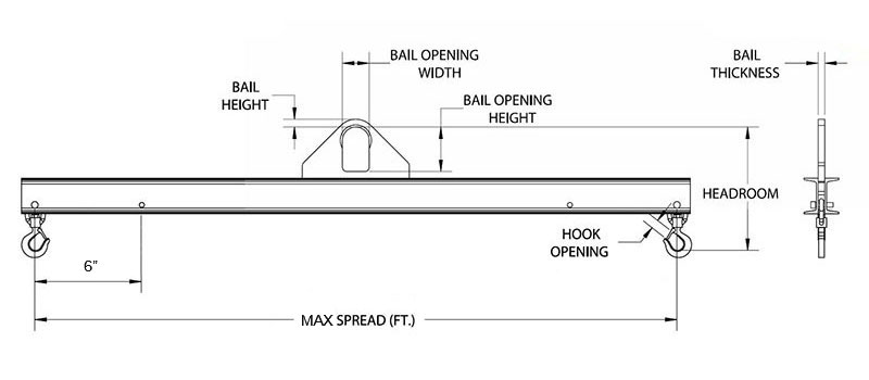 lifting beam drawing