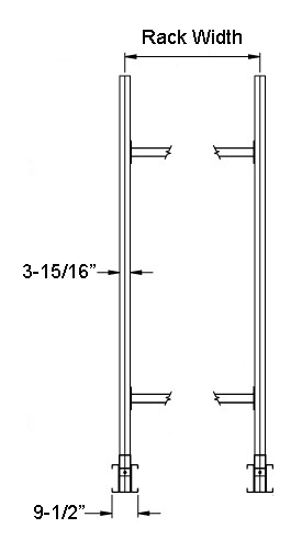 medium duty cantilever front view