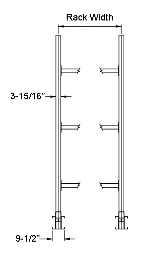medium duty cantilever front view