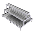 Three-Tier Flood Table for Growers - 5' x 8' with 3' x 8' and 1' x 8' Tops