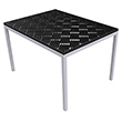 Aluminum Grow Table with Top Mounted Deck - 36"W x 48"L x 30"H