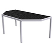 Aluminum Grow Table End Cap - for Two 38" Tables with Inset Deck, 38"W x 76"L x 30"H