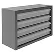 Modular Cabinet - 16-3/4"W x 6-3/8"D x 11-11/32"H, 20 Plastic Drawers