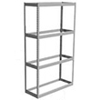 Long Span Shelving, 48" x 36" x 84" No Decking, 1200 Lbs. Cap., Starter