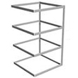 Long Span Shelving, 48" x 48" x 84" No Decking, 1400 Lbs. Cap., Adder