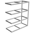 Long Span Shelving, 60" x 18" x 84" No Decking, 1200 Lbs. Cap., Adder