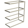 Long Span Shelving, 72" x 48" x 84" No Decking, 700 Lbs. Cap., Adder