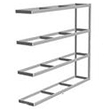 Long Span Shelving, 96" x 18" x 84" No Decking, 1000 Lbs. Cap., Adder