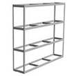Long Span Shelving, 96" x 18" x 84" No Decking, 1000 Lbs. Cap., Starter