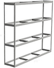 Long Span Shelving, 96" x 30" x 84" No Decking, 1000 Lbs. Cap., Starter