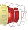 Replacement Red Lens Cap for Low Clearance Alarm Bar
