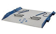 Model T steel dockboard 60" w x 60" d - 15,000 lb. capacity