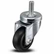 Swivel Stem Caster - 3" x 1.25" Polypropylene Wheel, 270 lb. Cap.