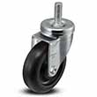 Swivel Stem Caster - 4" x 1.25" Polypropylene Wheel, 300 lb. Cap.