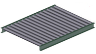 Gravity Pallet Conveyor - 2.5" Rollers, 46-1/4" wide x 5' long