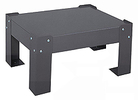 Base w/Legs for 15-3/4"D Sliding Shelf Cabinet - 5-11/16"H