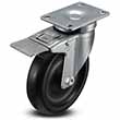 Swivel Caster with Total Lock - 5" x 1.25" Polypropylene Wheel, 325 lb. Cap.
