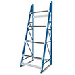 Spool Storage Rack - 48"W x 36"D x 123"H, 4 Axles, Starter Unit