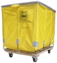 Extra Duty Canvas Truck - 40"L x 28"W x 30"D Interior, 37" Overall Height, 16 Bushel w/  3"Casters