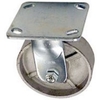 40 Series Rigid Caster - 6" x 1-1/2" Cast Iron Wheel - 600 lb. Cap.