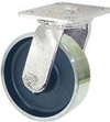 40 Series Swivel Caster - 4" x 1-1/2" Forged Steel Wheel - 1,200 lb. Cap.