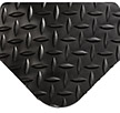 UltraSoft Diamond-Plate Beveled Black 15/16in x 2ft x 3ft