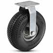 Rigid Caster - 8.58" x 2.86" Never-Flat Foam Wheel, 350 lb. Cap.