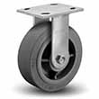 Rigid Caster - 8" x 2" TPE Wheel with Sealed Precision Bearing, 675 lb. Cap.