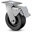 Swivel Caster with Total Lock - 4" x 2" Phenolic Wheel, 800 lb. Cap.