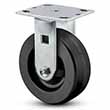 Rigid Caster - 5" x 2" Phenolic Wheel with Flat Tread, 1000 lb. Cap.