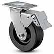 Swivel Caster with Total Lock - 5" x 2" Phenolic Wheel, 1000 lb. Cap.