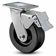 Swivel Caster with Total Lock - 8" x 2" Phenolic Wheel, 1250 lb. Cap.