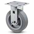 Rigid Caster - 5" x 2" TPR Wheel, 350 lb. Cap.